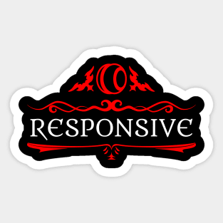 Responsive Yoyo Sticker